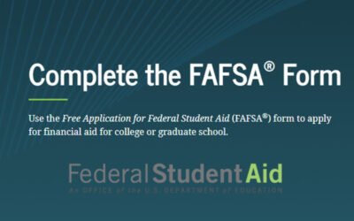 FAFSA Now Open for 2021-2022 Academic Year