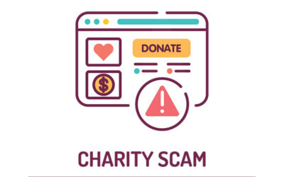 Reminder: Scammers can use fake charities to get sensitive information