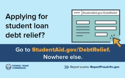 Now that the student loan debt relief application is open, spot the scams